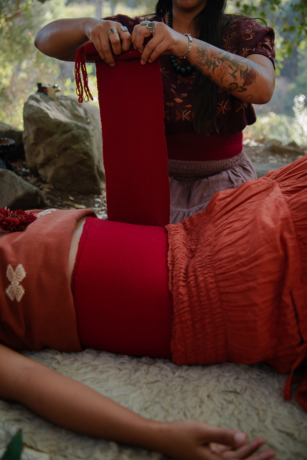 Postpartum Closing of the Bones Ceremony